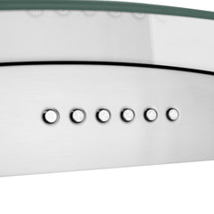 ZLINE Alpine Series Convertible Island Mount Range Hood in Stainless Steel - ALP70IS - The Home Selection
