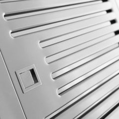 ZLINE Alpine Series Convertible Island Mount Range Hood in Stainless Steel - ALP70IS - The Home Selection