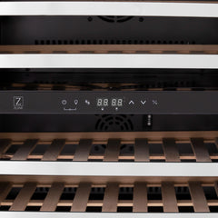 ZLINE Autograph Edition 24 in. Monument Dual Zone 44-Bottle Wine CoRWVZ-UD-24-G - The Home Selection