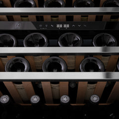 ZLINE Autograph Edition 24 in. Monument Dual Zone 44-Bottle Wine CoRWVZ-UD-24-G - The Home Selection
