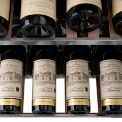 ZLINE Autograph Edition 24 in. Monument Dual Zone 44-Bottle Wine CoRWVZ-UD-24-G - The Home Selection