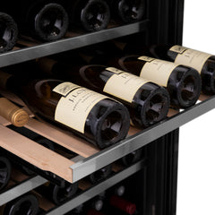 ZLINE Autograph Edition 24 in. Monument Dual Zone 44-Bottle Wine CoRWVZ-UD-24-G - The Home Selection