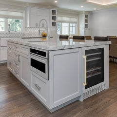 ZLINE Autograph Edition 24 in. Monument Dual Zone 44-Bottle Wine CoRWVZ-UD-24-G - The Home Selection