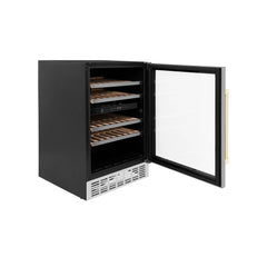 ZLINE Autograph Edition 24 in. Monument Dual Zone 44-Bottle Wine CoRWVZ-UD-24-G - The Home Selection