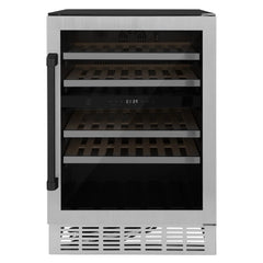 ZLINE Autograph Edition 24 in. Monument Dual Zone 44-Bottle Wine CoRWVZ-UD-24-G - The Home Selection