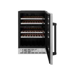 ZLINE Autograph Edition 24 in. Monument Dual Zone 44-Bottle Wine CoRWVZ-UD-24-G - The Home Selection