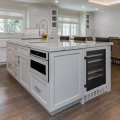 ZLINE Autograph Edition 24 in. Monument Dual Zone 44-Bottle Wine CoRWVZ-UD-24-G - The Home Selection