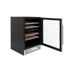 ZLINE Autograph Edition 24 in. Monument Dual Zone 44-Bottle Wine CoRWVZ-UD-24-G - The Home Selection