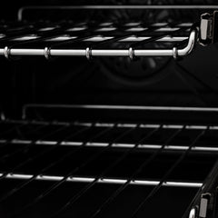 ZLINE Autograph Edition 36" 4.6 cu. ft. Dual Fuel Range with Gas Stove and Electric Oven in Stainless Steel with White Matte Door and Accents - RAZ-WM-36 - The Home Selection