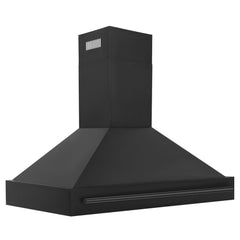 ZLINE Black Stainless Steel Range Hood with Black Stainless Steel Handle (BS655-BS) - The Home Selection