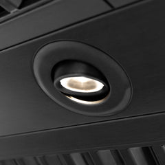 ZLINE Black Stainless Steel Wall Mount Range Hood - BS655N - The Home Selection
