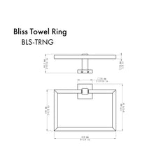 ZLINE Bliss Towel Ring - BLS-TRNG - The Home Selection