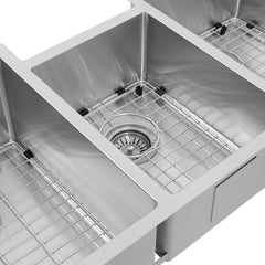 ZLINE Breckenridge Undermount Triple Bowl Stainless Steel Kitchen Sink SLT-45 - The Home Selection