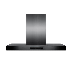 ZLINE Convertible Island Mount Range Hood in Black Stainless Steel - BSKE2iN - The Home Selection