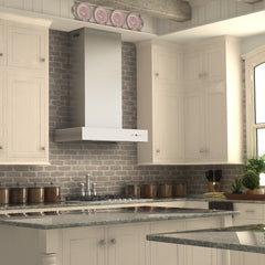 ZLINE Convertible Professional Wall Mount Range Hood in Stainless Steel - KECOM - The Home Selection