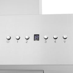 ZLINE Convertible Professional Wall Mount Range Hood in Stainless Steel - KECOM - The Home Selection