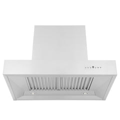 ZLINE Convertible Professional Wall Mount Range Hood in Stainless Steel - KECOM - The Home Selection