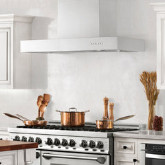 ZLINE Convertible Professional Wall Mount Range Hood in Stainless Steel - KECOM - The Home Selection