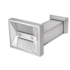 ZLINE Convertible Vent Designer Series Wall Mount Range Hood in DuraSnow™ Stainless Steel - 655-4SSSS - The Home Selection
