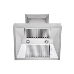 ZLINE Convertible Vent Designer Series Wall Mount Range Hood in DuraSnow™ Stainless Steel - 655-4SSSS - The Home Selection