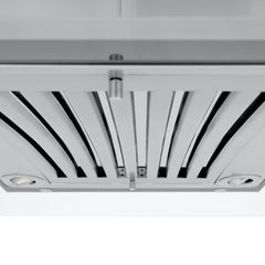 ZLINE Convertible Vent Island Mount Range Hood in Stainless Steel & Glass - GL9i - The Home Selection