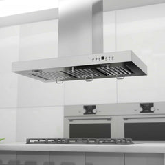 ZLINE Convertible Vent Island Mount Range Hood in Stainless Steel - KE2i - The Home Selection