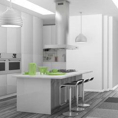 ZLINE Convertible Vent Island Mount Range Hood in Stainless Steel - KE2i - The Home Selection