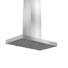ZLINE Convertible Vent Island Mount Range Hood in Stainless Steel - KE2i - The Home Selection