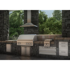 ZLINE Convertible Vent Outdoor Approved Wall Mount Range Hood in Stainless Steel - KB-304 - The Home Selection