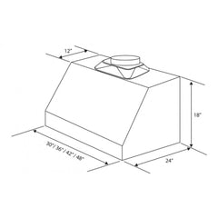 ZLINE Convertible Vent Under Cabinet Range Hood in Stainless Steel - 523 - The Home Selection