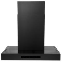 ZLINE Convertible Vent Wall Mount Range Hood in Black Stainless Steel - BSKEN - The Home Selection