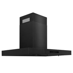 ZLINE Convertible Vent Wall Mount Range Hood in Black Stainless Steel - BSKEN - The Home Selection