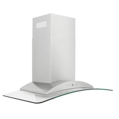 ZLINE Convertible Vent Wall Mount Range Hood in Stainless Steel & Glass - KN - The Home Selection