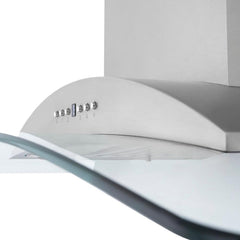 ZLINE Convertible Vent Wall Mount Range Hood in Stainless Steel & Glass - KN - The Home Selection