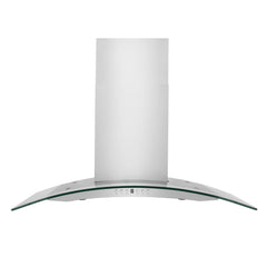 ZLINE Convertible Vent Wall Mount Range Hood in Stainless Steel & Glass - KN4 - The Home Selection