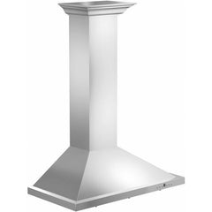 ZLINE Convertible Vent Wall Mount Range Hood in Stainless Steel with Crown Molding - KBCRN - The Home Selection