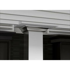 ZLINE Convertible Vent Wall Mount Range Hood in Stainless Steel with Crown Molding - KBCRN - The Home Selection