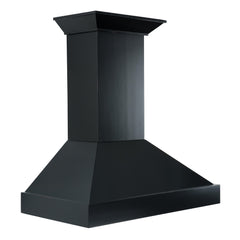 ZLINE Convertible Vent Wooden Wall Mount Range Hood in Black - KBCC - The Home Selection