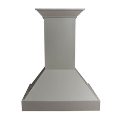 ZLINE Convertible Vent Wooden Wall Mount Range Hood in Gray - KBUU - The Home Selection