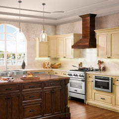 ZLINE Convertible Vent Wooden Wall Mount Range Hood in Walnut - KBRR - The Home Selection