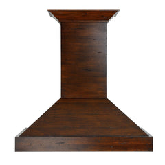ZLINE Convertible Vent Wooden Wall Mount Range Hood in Walnut - KBRR - The Home Selection