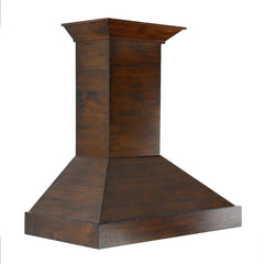 ZLINE Convertible Vent Wooden Wall Mount Range Hood in Walnut - KBRR - The Home Selection