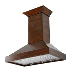 ZLINE Convertible Vent Wooden Wall Mount Range Hood in Walnut - KBRR - The Home Selection