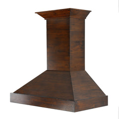 ZLINE Convertible Vent Wooden Wall Mount Range Hood in Walnut - KBRR - The Home Selection
