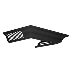 ZLINE Crown Molding in Black Stainless Steel with Built-in Bluetooth Speakers - CM6-BT-BSKBN - The Home Selection
