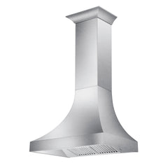 ZLINE Designer Series DuraSnow® Stainless Steel Wall Range Hood - 8632S - The Home Selection