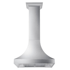 ZLINE Designer Series DuraSnow® Stainless Steel Wall Range Hood - 8632S - The Home Selection