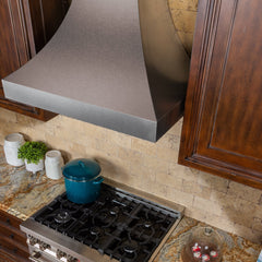 ZLINE Designer Series DuraSnow® Stainless Steel Wall Range Hood - 8632S - The Home Selection