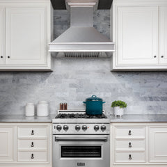 ZLINE Designer Series DuraSnow® Wall Mount Range Hood - 8656S - The Home Selection
