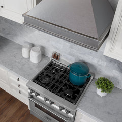 ZLINE Designer Series DuraSnow® Wall Mount Range Hood - 8656S - The Home Selection